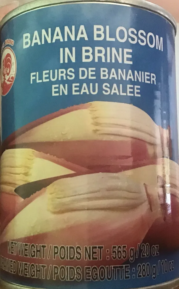Banana blossom in brine