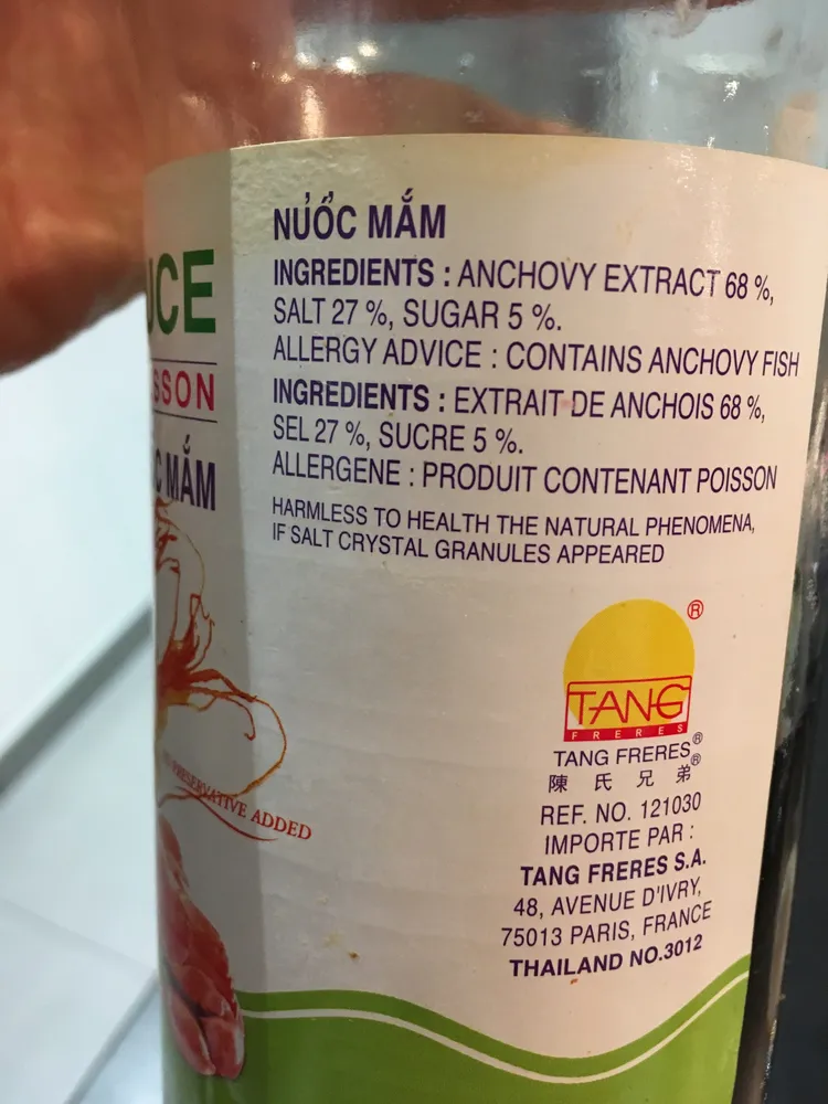 Sauce De Poisson
