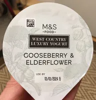 Gooseberry & Elderflower Yogurt