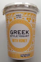 Greek Style Yogurt with Honey