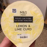 West Country Luxury Yogurt - Lemon & Lime curd