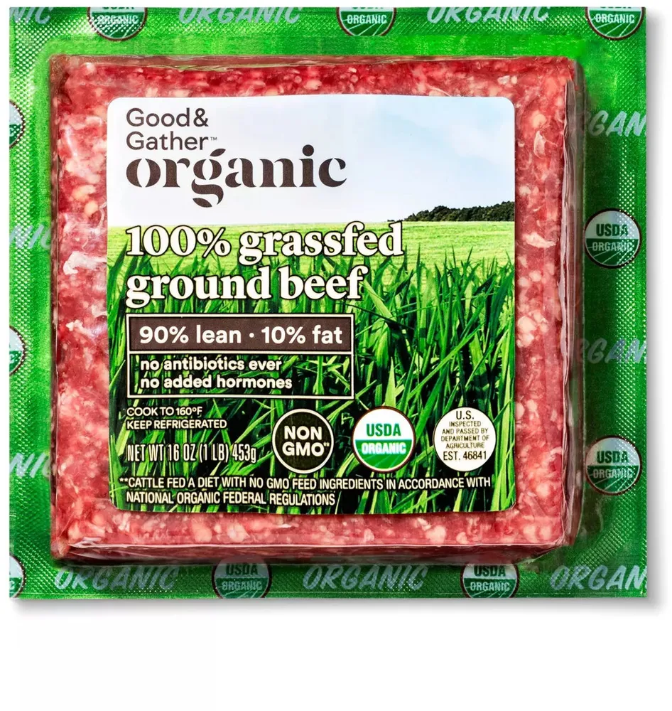 100% grassfed ground beef