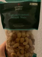 Deluxe roasted sea salt with almonds, cashews, hazelnuts & pecans mixed nuts, deluxe roasted sea salt