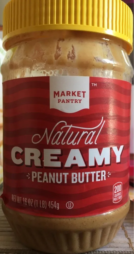 Natural creamy peanut butter