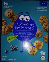 Organic whole grain cookies