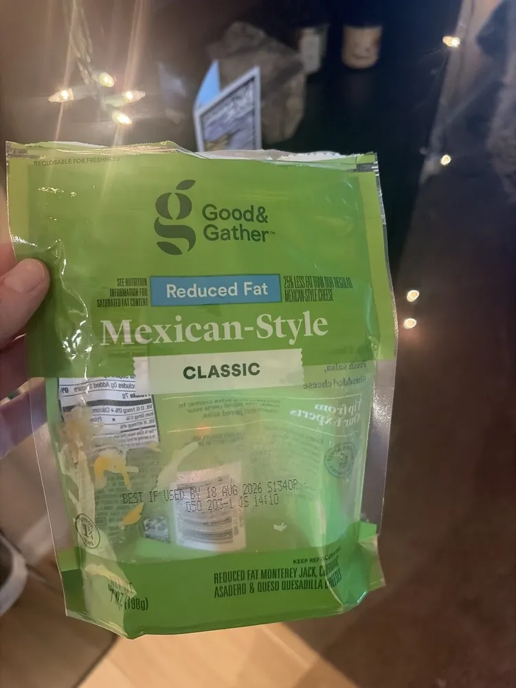 Reduced Fat Monterey Jack, Cheddar, Asadero & Queso Quesadilla Cheeses