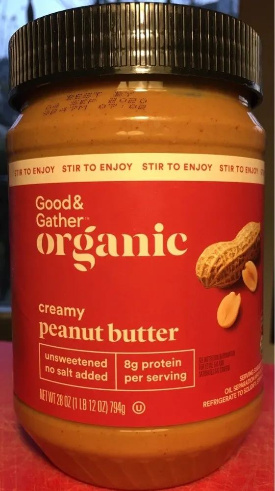 Creamy peanut butter