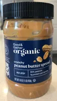 Crunchy peanut butter spread
