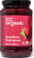 Organic strawberry fruit spread
