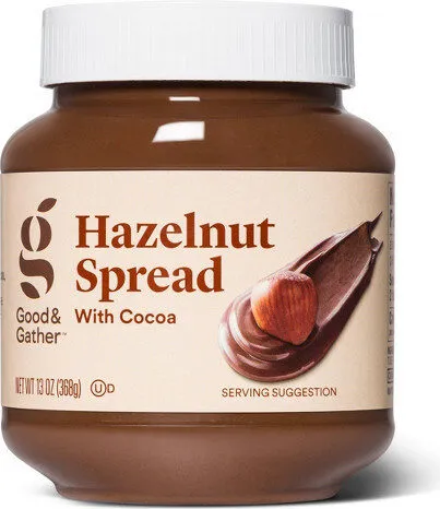 Hazelnut spread with cocoa