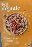 Organic honey nut hoops