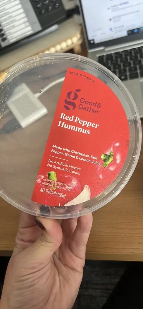 Red Pepper Hummus
