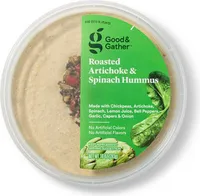 Roasted Artichoke & Spinach Hummus