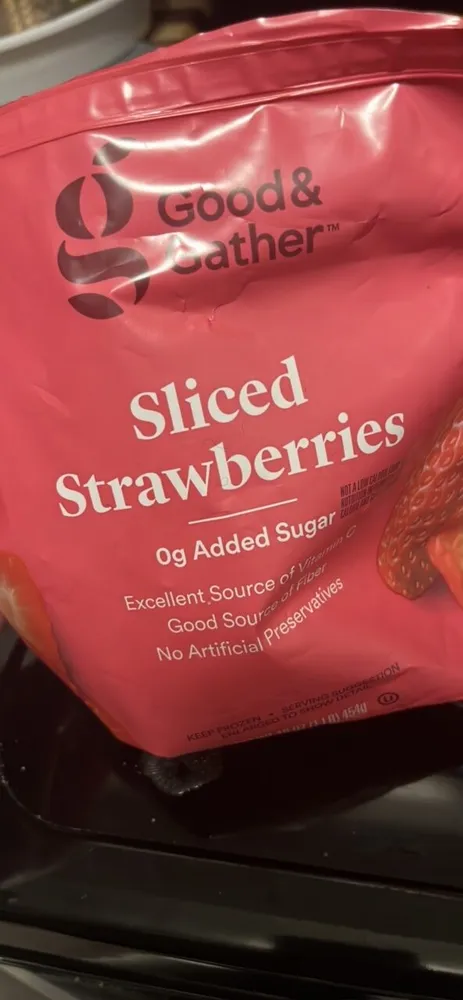 Sliced Strawberries