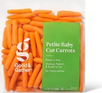 Petite baby cut carrots