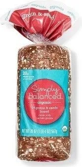 Organic 24 grains & seeds bread