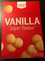 Market pantry, wafer cookies, vanilla