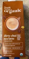 Dirty chai tea latte concentrate