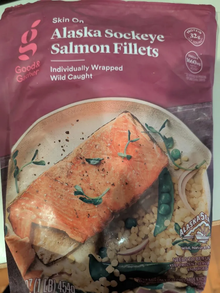 Alaska Sockeye Salmon Fillets