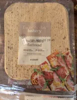 italian herb flat bread