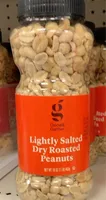 Lightly salted dry roasted peanuts