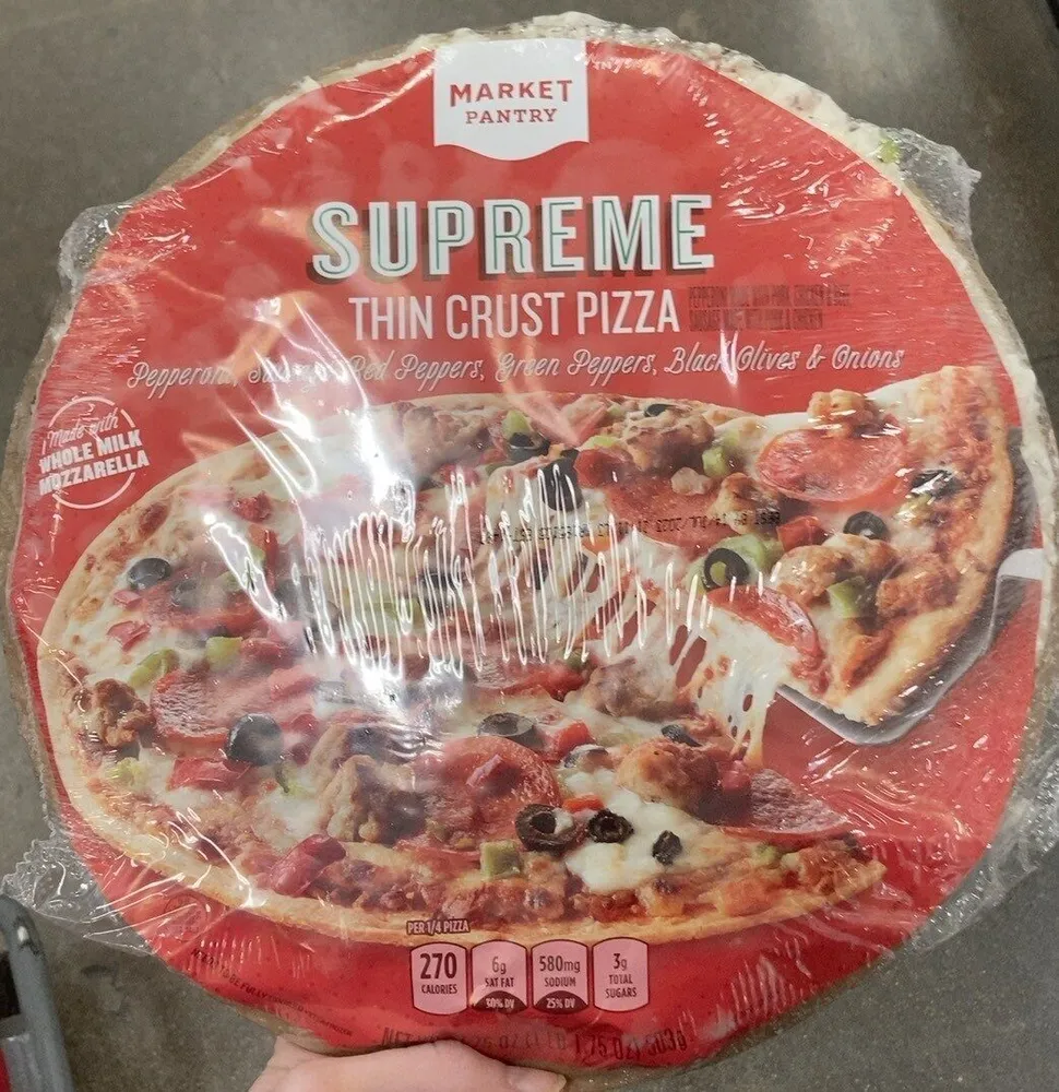 Supreme Thin Crust Pizza