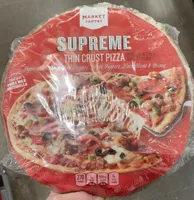 Supreme Thin Crust Pizza