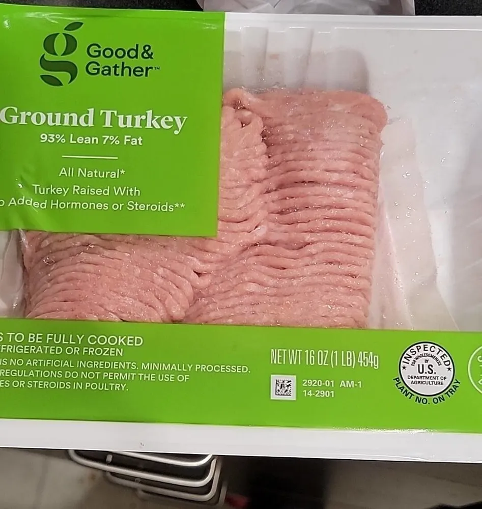 Ground Turkey 93% Lean 7% Fat