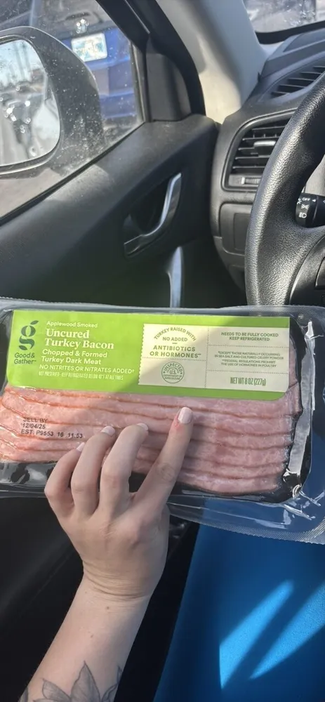 Uncured Turkey Bacon Turkey Chopped &