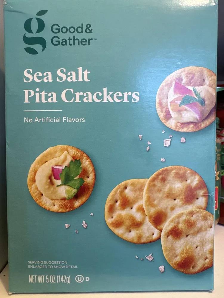 Sea Salt Pita Crackers