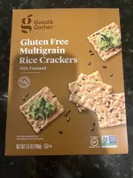 Gluten Free Multigrain Rice Crackers