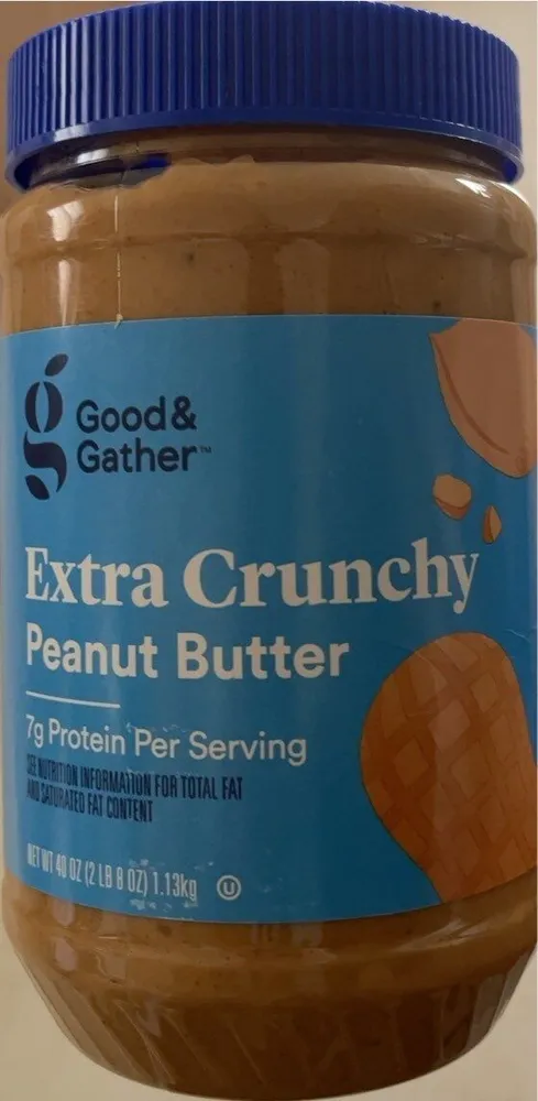 Extra crunchy peanut butter
