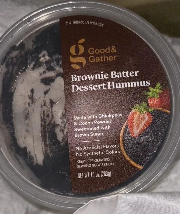 Brownie Batter Dessert Hummus