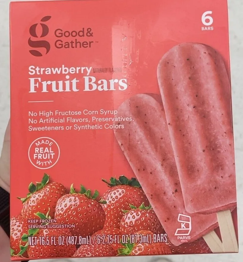 Strawberry Fruit Bars