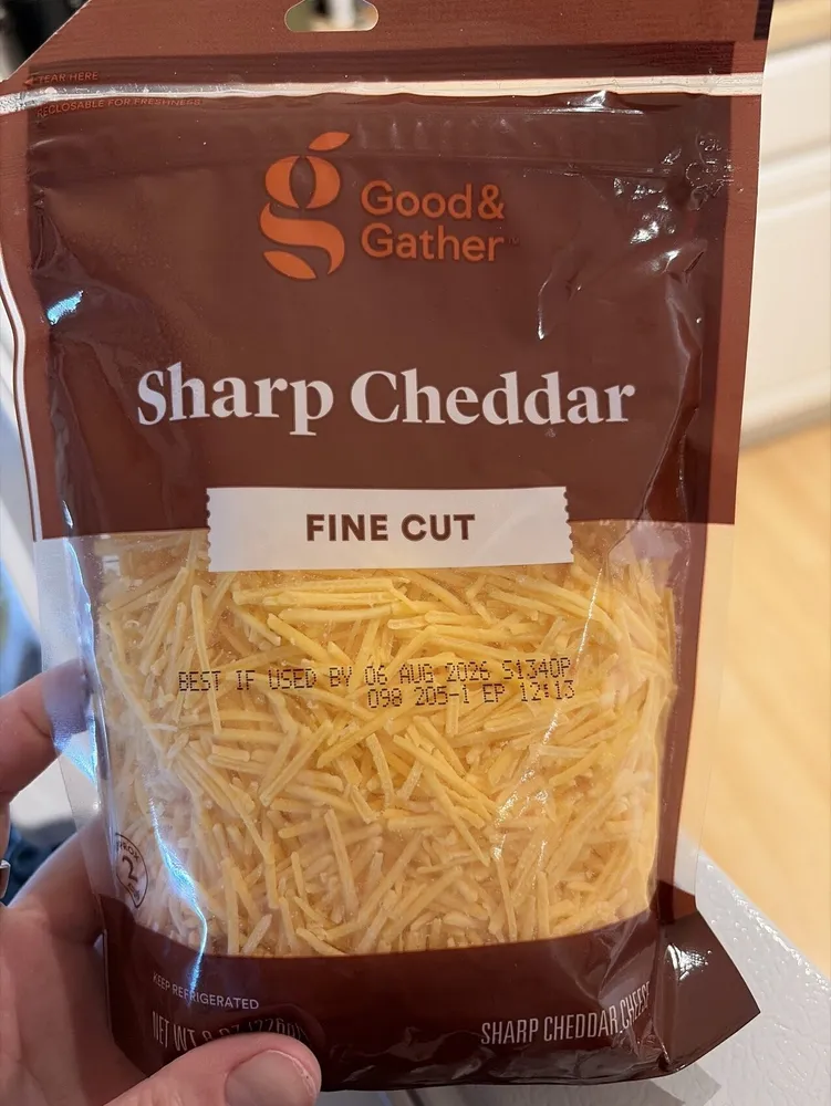 Fine Cut Sharp Cheddar Cheese