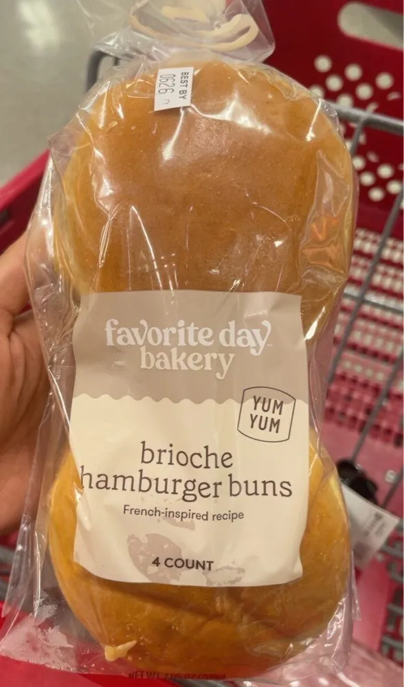 brioche hamburger buns