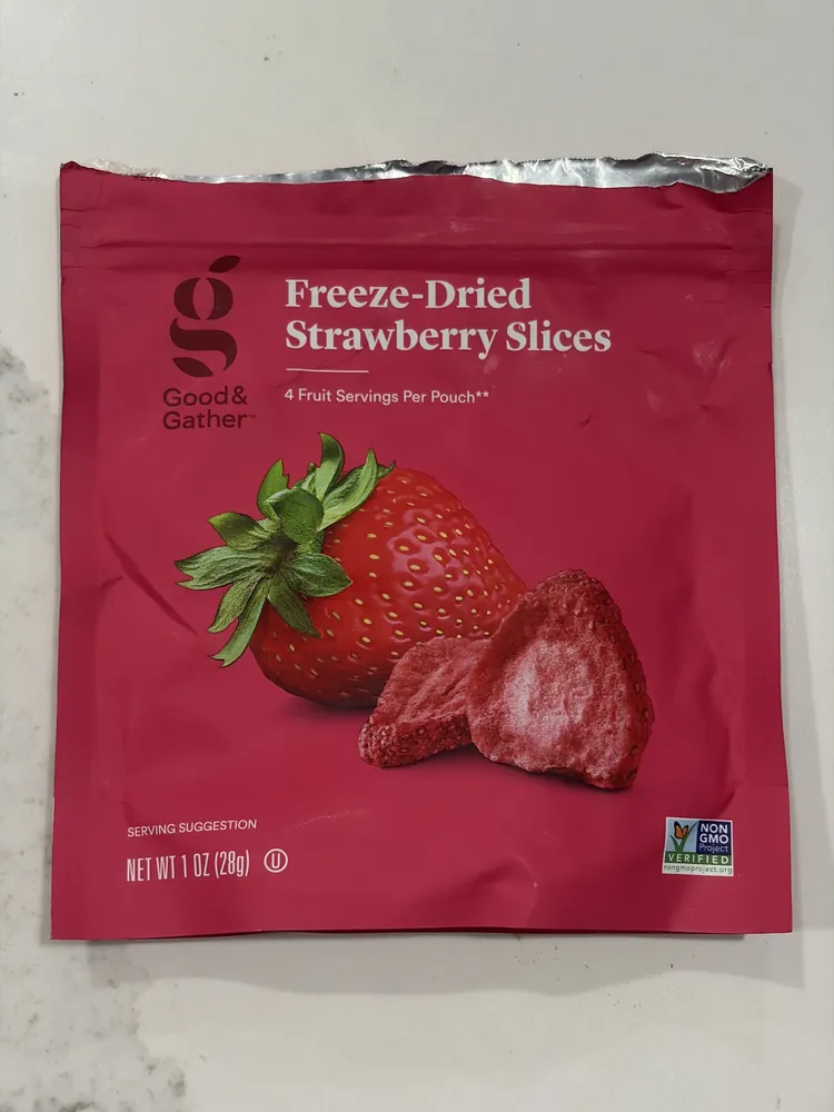 Freeze-Dried Strawberry Slices