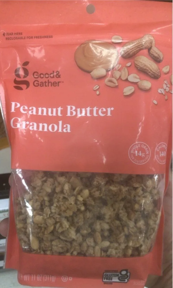 Peanut butter granola