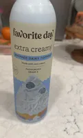 whipped dairy topping