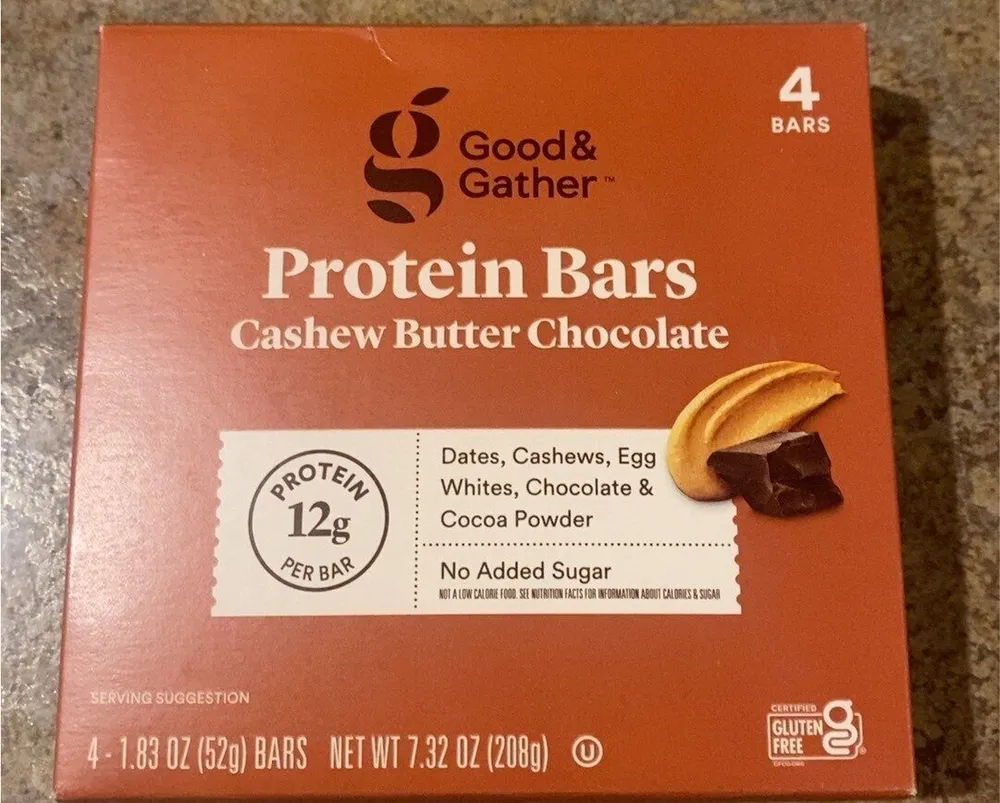 Protein Bar Cashew Butter Chocolate