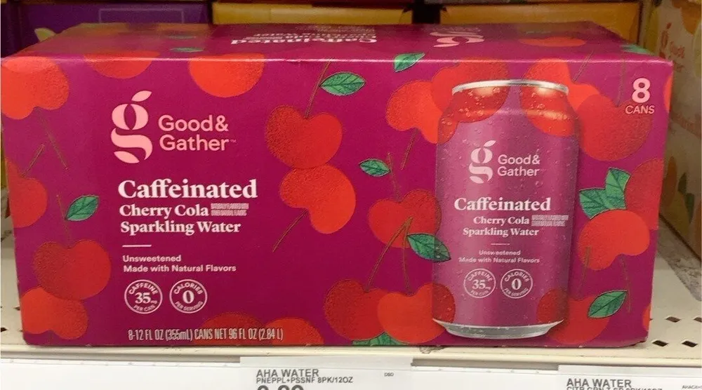 Caffeinated cherry cola