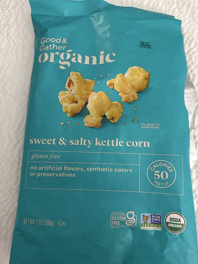 sweet & salty kettle corn