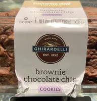 Brownie Chocolate Chip Cookies