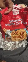 Crispy Seasoned Waffle Cut Fries French Fried Potatoes