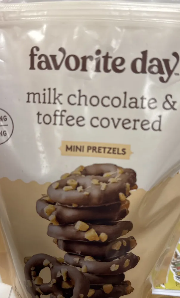 Milk Chocolate & Toffee Covered Pretzels