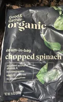 chopped spinach