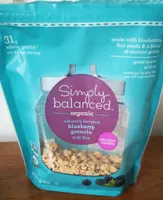 Simply balanced, organic granola, berry blend