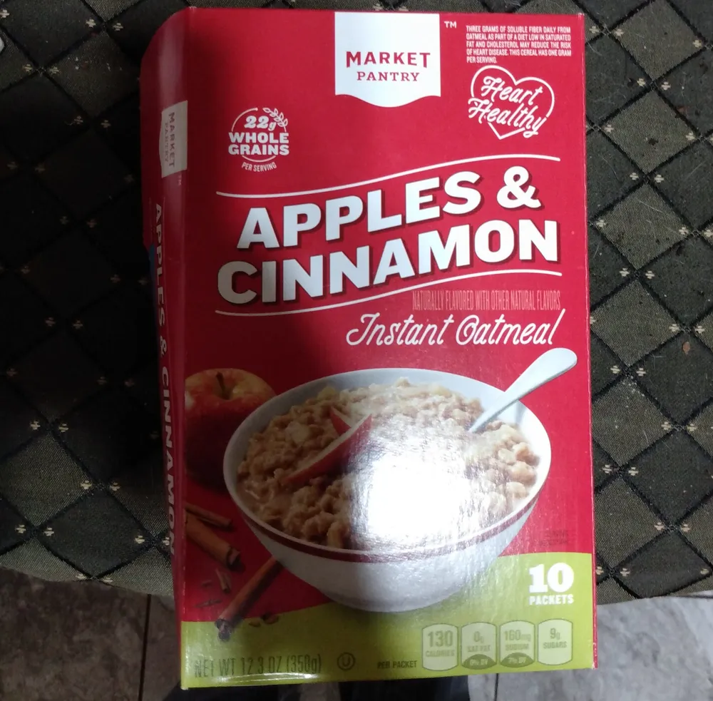 Apples & Cinnamon Instant Oatmeal