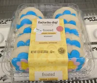 frosted sugar cookies