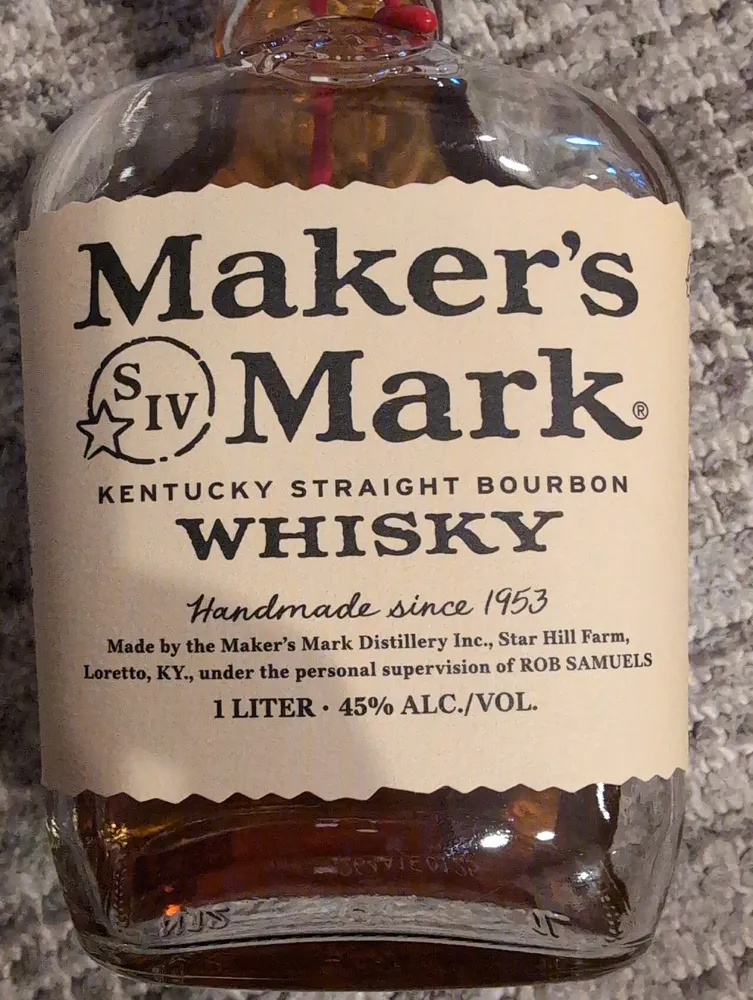 Maker's Mark Bourbon Whisky